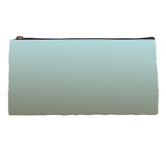 Blue Gold Gradient Pencil Case