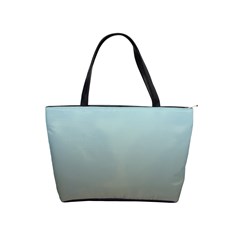 Blue Gold Gradient Large Shoulder Bag