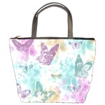 Joy Butterflies Bucket Handbag Front