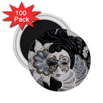 Venetian Mask 2.25  Button Magnet (100 pack)