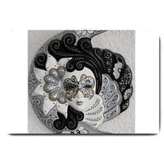 Venetian Mask Large Door Mat by StuffOrSomething