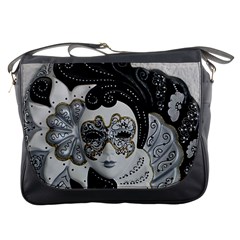 Venetian Mask Messenger Bag by StuffOrSomething