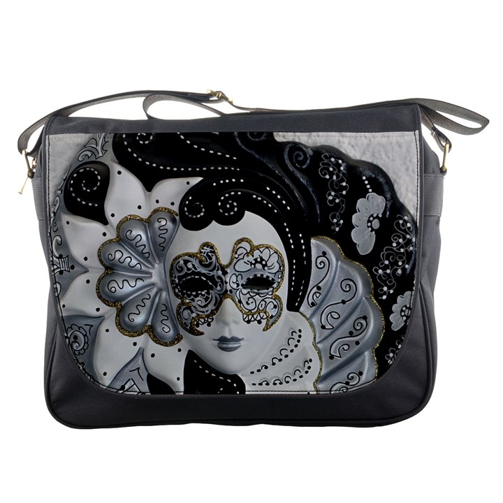 Venetian Mask Messenger Bag