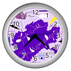 Life With Fibro2 Wall Clock (silver) by FunWithFibro