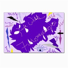 Life With Fibro2 Postcard 4 x 6  (10 Pack) by FunWithFibro