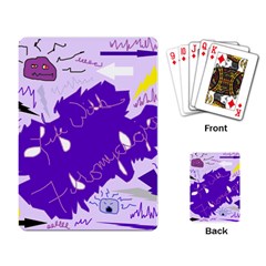 Life With Fibro2 Playing Cards Single Design by FunWithFibro