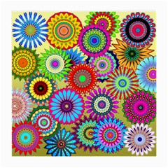 Psychedelic Flowers Glasses Cloth (medium)