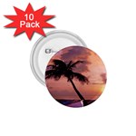 Sunset At The Beach 1.75  Button (10 pack) Front