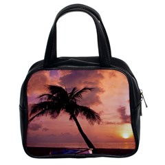 Sunset At The Beach Classic Handbag (two Sides) by StuffOrSomething