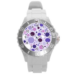 Passion For Purple Plastic Sport Watch (large) by StuffOrSomething