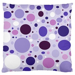 Passion For Purple Large Cushion Case (two Sided)  by StuffOrSomething