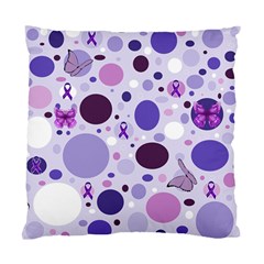 Purple Awareness Dots Cushion Case (Single Sided) 