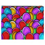 Colored Easter Eggs Cosmetic Bag (XXXL) Back