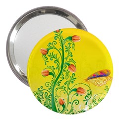 Whimsical Tulips 3  Handbag Mirror by StuffOrSomething