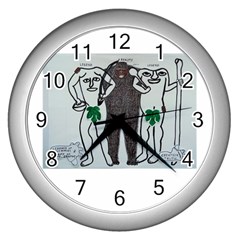 Legends & Truth Wall Clock (silver) by creationtruth