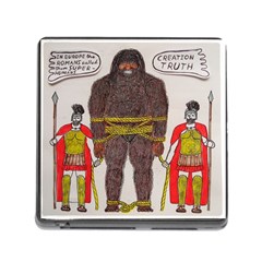 Big Foot & Romans Memory Card Reader With Storage (square)