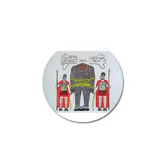 Big Foot 2 Romans Golf Ball Marker 10 Pack by creationtruth