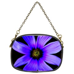 Purple Bloom Chain Purse (two Sided) 