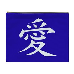 Love in Japanese Cosmetic Bag (XL)