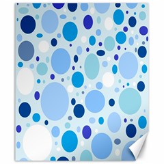 Bubbly Blues Canvas 20  X 24  (unframed) by StuffOrSomething