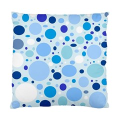 Bubbly Blues Cushion Case (two Sided)  by StuffOrSomething