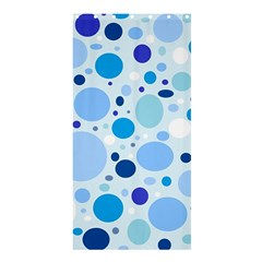 Bubbly Blues Shower Curtain 36  X 72  (stall) by StuffOrSomething