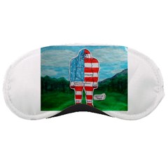 Painted Flag Big Foot Aust Sleeping Mask by creationtruth