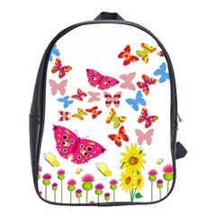 Butterfly Beauty School Bag (large) by StuffOrSomething