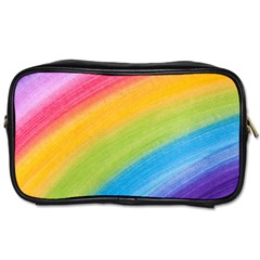 Acrylic Rainbow Travel Toiletry Bag (one Side) by StuffOrSomething