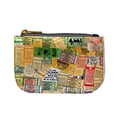 Retro Concert Tickets Coin Change Purse by StuffOrSomething