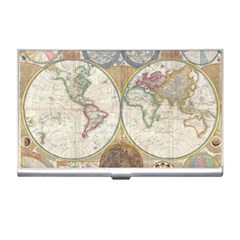 1794 World Map Business Card Holder by StuffOrSomething