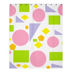 Spring Geometrics Shower Curtain 60  X 72  (medium) by StuffOrSomething