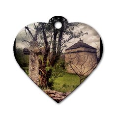 Toulongergues2 Dog Tag Heart (one Sided)  by marceau