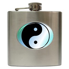 Ying Yang  Hip Flask by Siebenhuehner