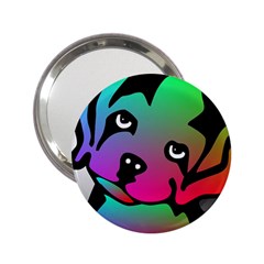 Dog Handbag Mirror (2 25 ) by Siebenhuehner