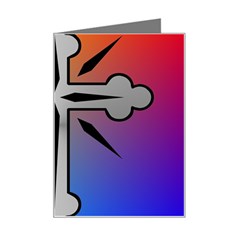 Cross Mini Greeting Card