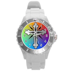 Cross Plastic Sport Watch (large) by Siebenhuehner