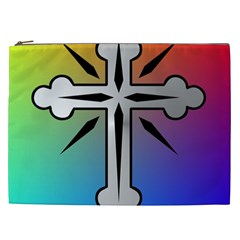 Cross Cosmetic Bag (xxl) by Siebenhuehner