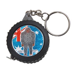 Big Foot A, Australia Flag Measuring Tape by creationtruth