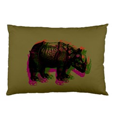 Rhinoceros Pillow Case