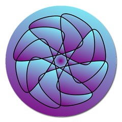 Pattern Magnet 5  (round) by Siebenhuehner