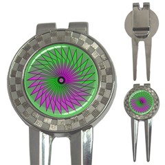 Pattern Golf Pitchfork & Ball Marker