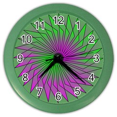 Pattern Wall Clock (color) by Siebenhuehner