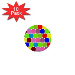 Color 1  Mini Button (10 Pack)