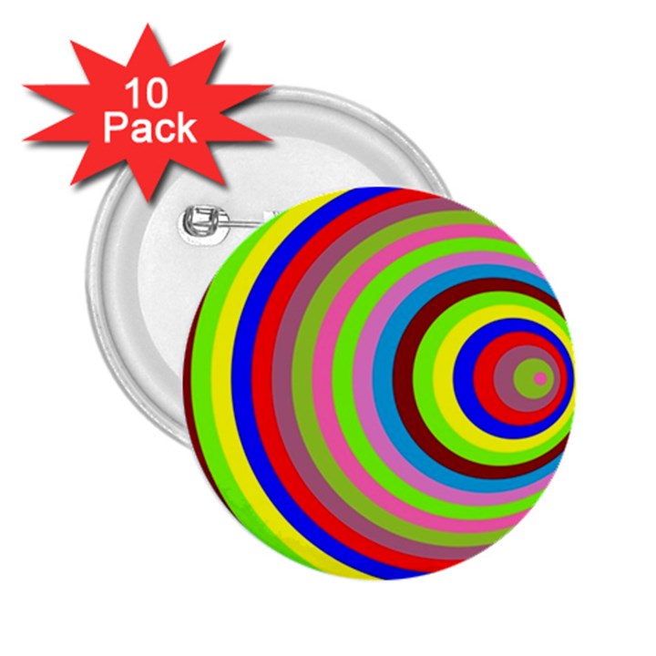 Color 2.25  Button (10 pack)