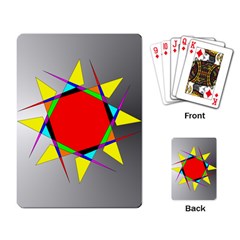 Star Playing Cards Single Design by Siebenhuehner