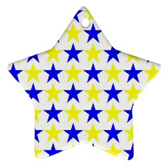 Star Star Ornament (two Sides) by Siebenhuehner