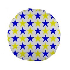 Star 15  Premium Round Cushion  by Siebenhuehner