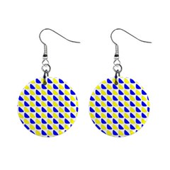 Pattern Mini Button Earrings by Siebenhuehner