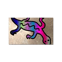 Lizard Sticker (rectangle) by Siebenhuehner